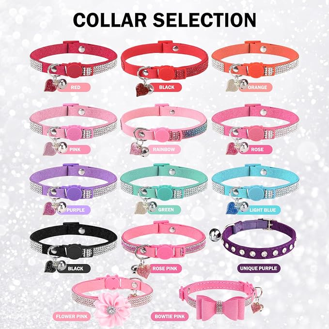 Rhinestone Cat Collar Breakaway - Image 7