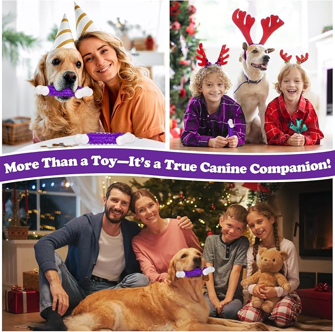 Tough Dog Toys, Dog Toys for Aggressive Chewers Breed, Aggressive Chew Toys for - Image 4