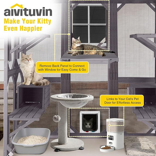 Aivituvin Catio Outdoor Cat Enclosure - Image 2