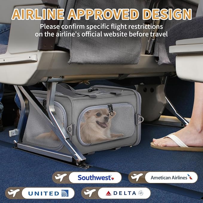 ‌Petsfit Airline Approved Pet Carrier - Image 3