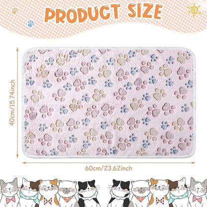 Tatuo 4 Pcs Dog Blanket for Pet Cat Blankets Indoor Puppy Teething Stuff Toys - Image 2