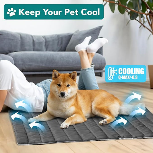 PetAmi Cooling Mat for Dog, Premium Pet Cooling Blanket for Crate Kennel - Image 2