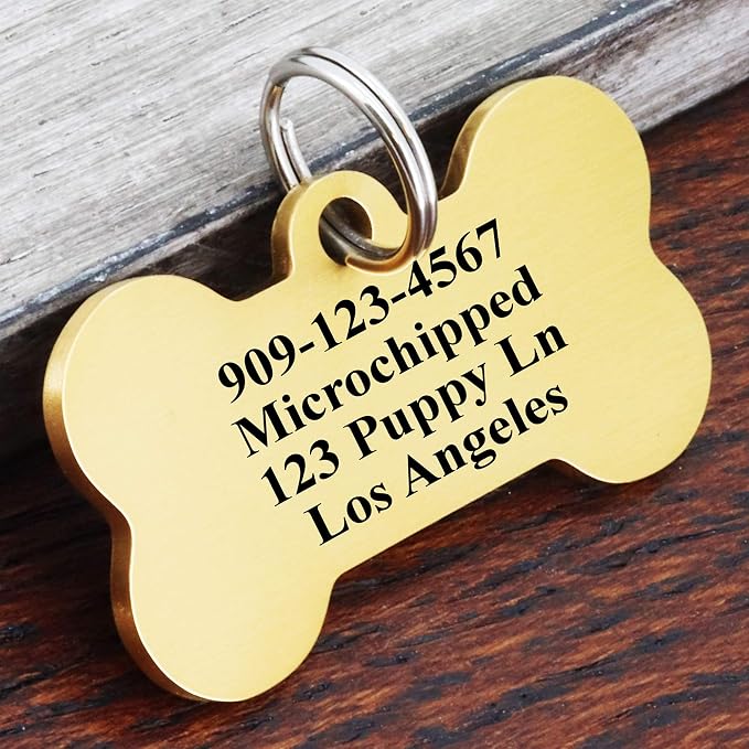 Ultra Joys Custom Personalized Dog ID Tag - Image 4