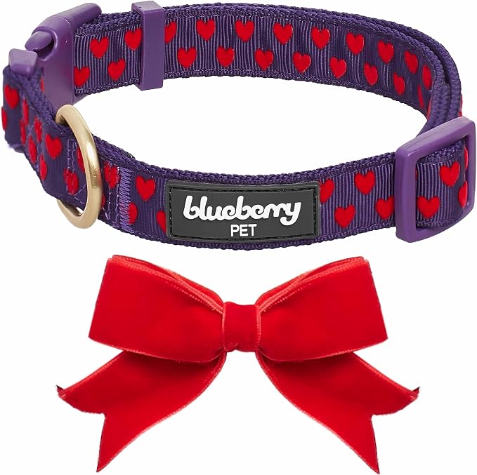 Blueberry Pet Adjustable Flocking Dog Collar - Image 8