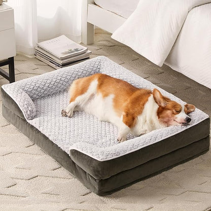 Orthopedic Dog Bed for Medium Dogs, Egg Crate Foam Bed for Medium Dogs - Image 8