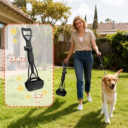 30L Dog Poop Trash Can Outside - Image 6