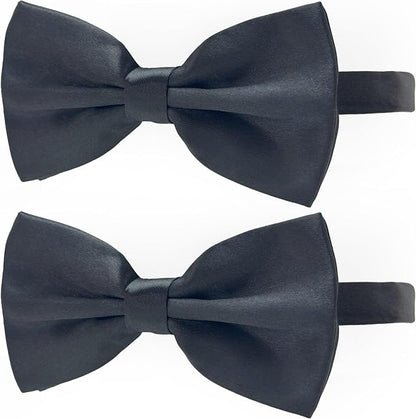 Black Bow Tie for Dogs, KOOLMOX Adjustable Dog Bow Tie Collar for Medium and by Koolmox