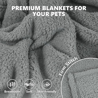 furrybaby 1 Pack 2 Puppy Blankets - Image 2
