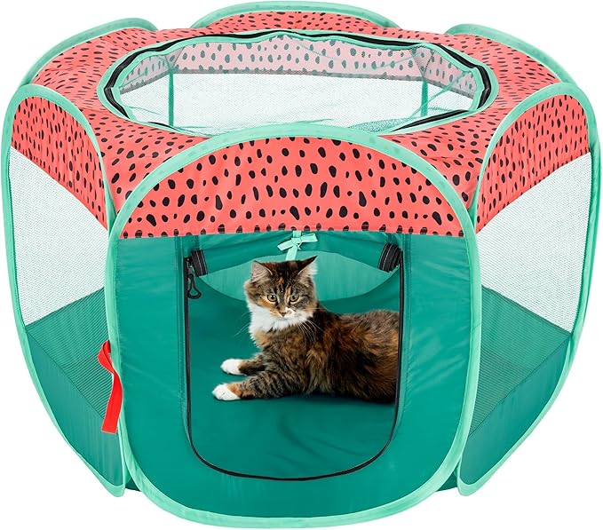 Furhaven Portable Dog Playpen Cat Tent, Pet Playground, Kennel Foldable Indoor by FurHaven