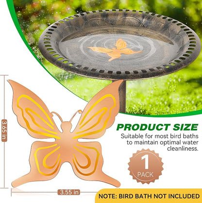 Saillong 1 Pack Bird Bath Copper Disk, Reinforced 99.99% Pure Copper Bird Bath - Image 2