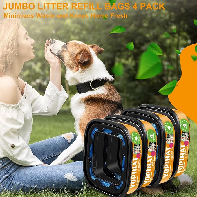 2 IN 1 Genie Refill Bags for Dog Cat 4 Pack - Image 7