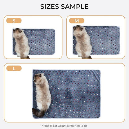 Luciphia 1 Pack 3 Blankets Super Soft Cute Dot Pattern Pet Blanket Flannel Throw - Image 3