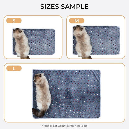 Luciphia 1 Pack 3 Blankets Super Soft Cute Dot Pattern Pet Blanket Flannel Throw - Image 3
