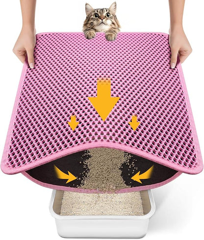 Cat Litter Mat New Size 23.6"x14.6" by Conlun