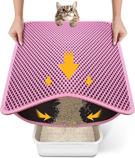 Cat Litter Mat New Size 23.6"x14.6" by Conlun
