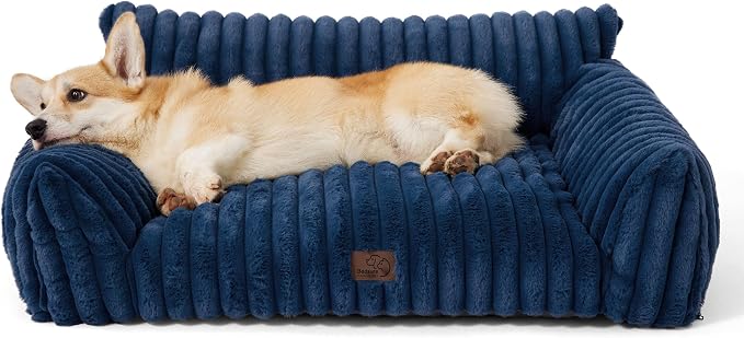 Bedsure ComfyFleece™ Cute Dog Couch by BEDSURE