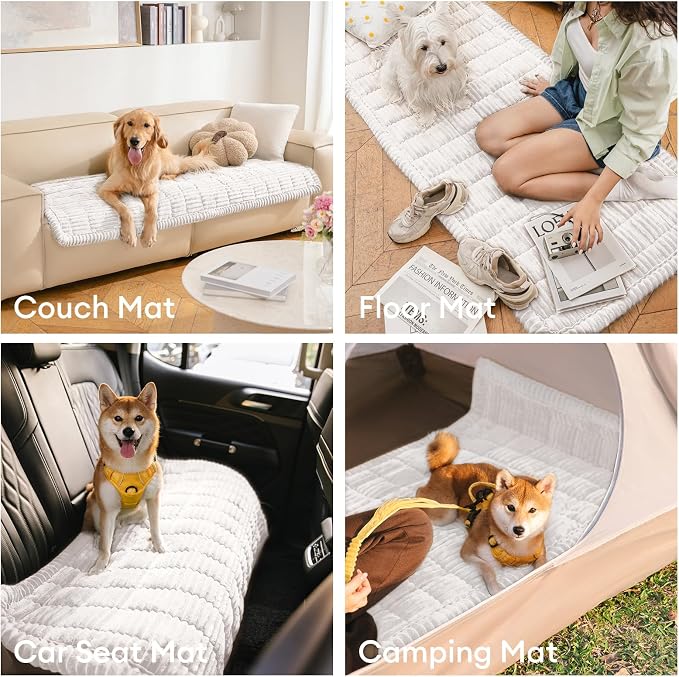 FUNNY FUZZY Pet Couch Covers for Sofa, Washable Dog Couch Cover Protector for - Image 5