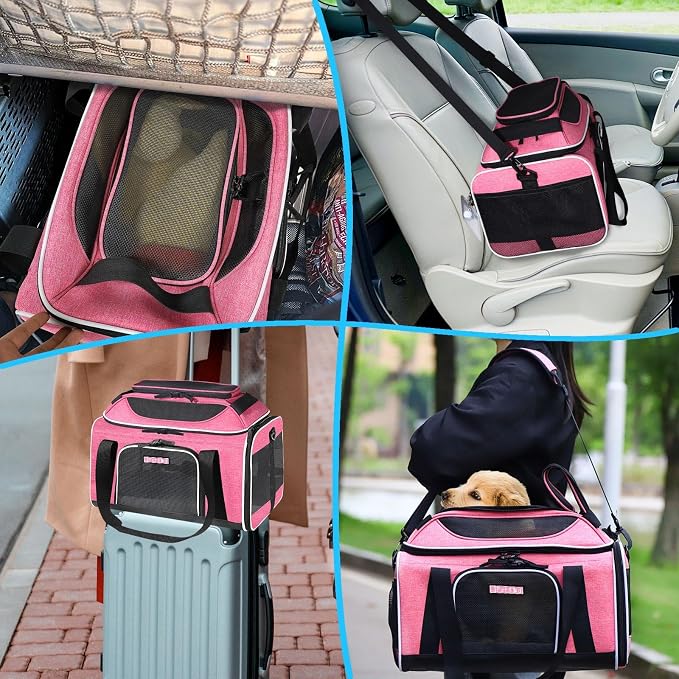 Petskd Top-Expandable Pet Carrier 18x11x11 Inches Delta American United Airline - Image 7