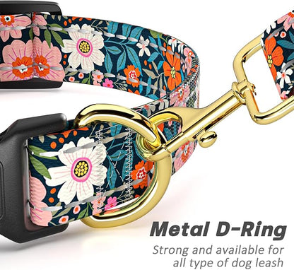 Reflective Dog Collar for Extra Small Dogs, Cute Flower Theme Adjustable - Image 5