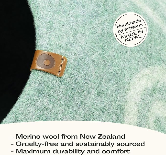 MEOWFIA Cat Cave – Premium Felt Cat Bed - Image 3