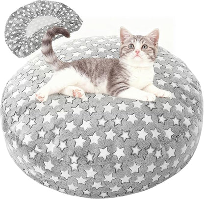 Youyole Small Washable Round Dog & Cat Bed Cover Replacement Waterproof 20 x 20 by Ajaredlulu