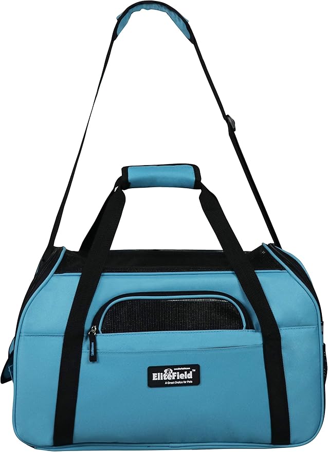 EliteField Soft Pet Carrier Soft Sided Dog Puppy Cat Carrier Travel Bag - Image 6