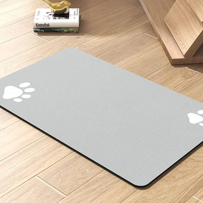 Pet Feeding Mat-Absorbent Dog Mat by PADOOR