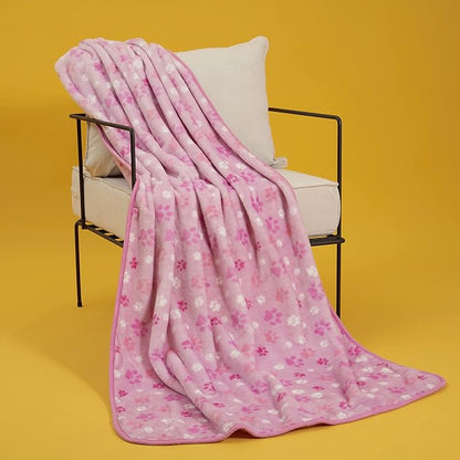 Allisandro Luxurious Dog Blanket, Extra Softness 350 GSM Flannel Fleece Pet - Image 3