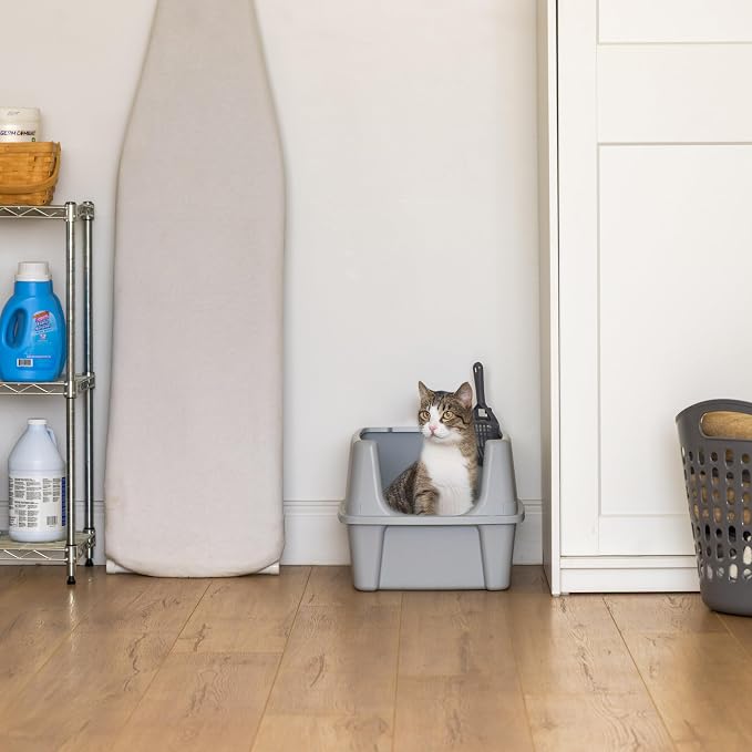IRIS USA Large Cat Litter Box - Image 3