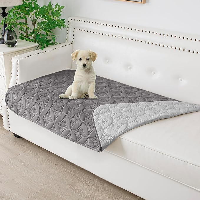 Waterproof Dog Blanket, 30x53 inches Small Pet Couch Covers by TuffeelHome