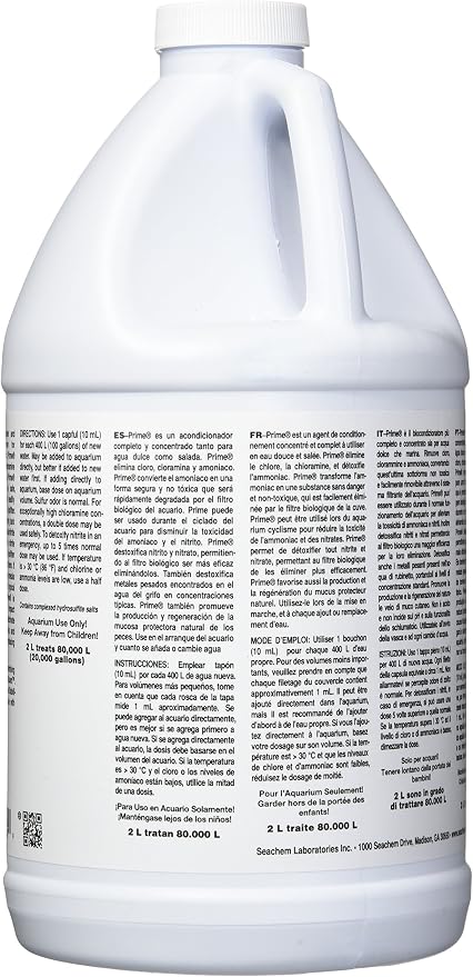 Seachem Prime Fresh and Saltwater Conditioner - Image 4