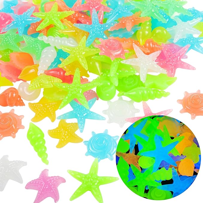 OSOPOLA 100 PCS Glow in The Dark Rocks by OSOPOLA