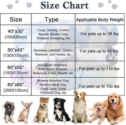 Dog Blanket, Super Soft Fluffy Premium Fleece Pet Puppy Blanket - Image 5
