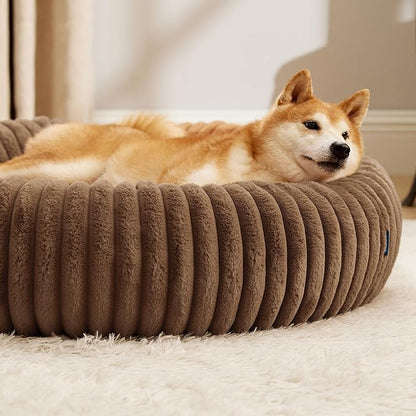 Bedsure ComfyFleece™ Donut Large Dog Bed - Image 7
