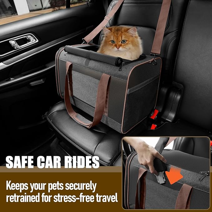 Small Dog Carrier Cage Soft Chihuahua / Softshell Big Cat Carrier Maine Coon / - Image 5