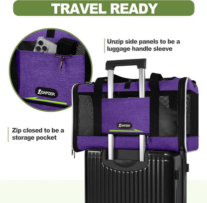 Per Carrier for Cat 18x11x11 Inch FAA Complaint, Kitten Taxi Top Load Soft - Image 6