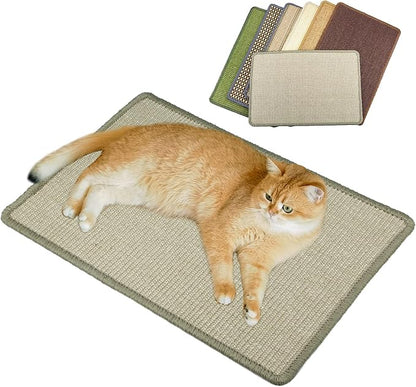 Cat Scratcher Mat, 23.6x15.7inch Sisal Cat Scratchers by Pethave