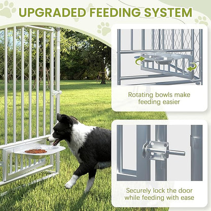 10FT x 10FT Outdoor Dog Kennel - Image 4