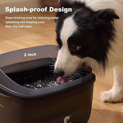Dog Water Fountain for Large Dogs, 2.1Gal/8L Dog Water Bowl Dispenser, No Spill - Image 6