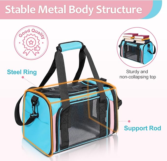 Discala Cat Dog Carrier Pet Carrier - Image 6