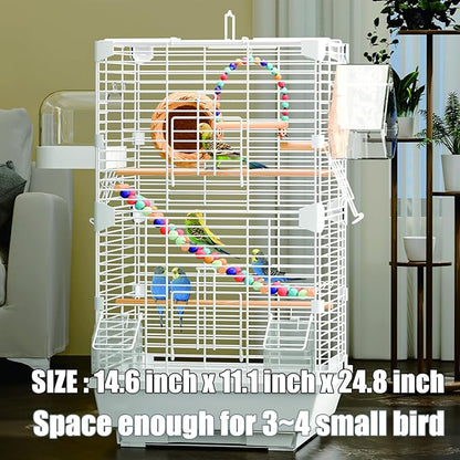 Basic Bird Cage, 24.8inch Parrot Cage, Bird Cage - Image 5