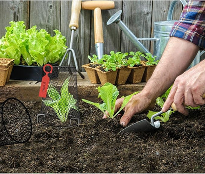20 Pcs 6.8"×7.4" Seedling Plant Protectors from Animals, Chicken Wire Plant - Image 7