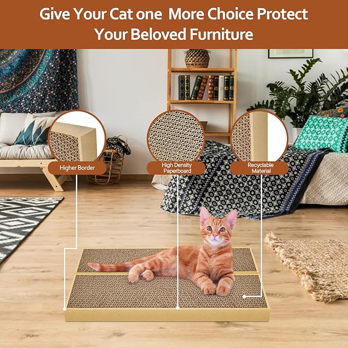 HappyFreeSX Splicing Cat Scratch Pad: Cat Scratchers - Image 4