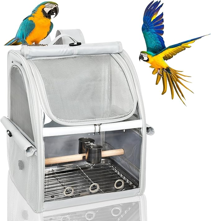 Bird Carrier Bag, Bird Travel Cage by GREGCE