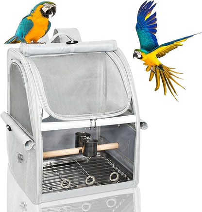 Bird Carrier Bag, Bird Travel Cage by GREGCE
