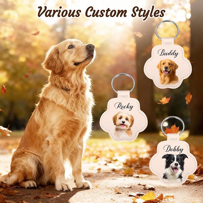 Personalized Dog Hair Keychain - Image 3