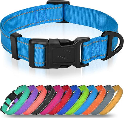 Joytale Small Dog Collar, Reflective and Adjustable Nylon Collar by Joytale