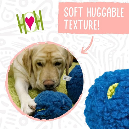 HuggleSnuffles HuggleFleece Treat Dispensing Ball - Image 3
