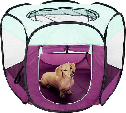 Furhaven Portable Pet Playpen for Dogs & Cats, Extra Large Indoor Kitten Playpen by FurHaven