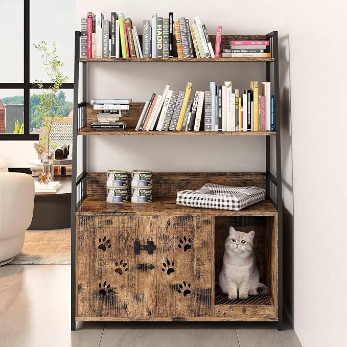 Recaceik Large Cat Litter Box Enclosure - Image 5